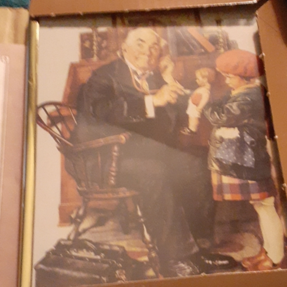 Norman Rockwell Doctor and the Doll